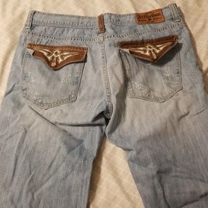 Affliction Mens Jeans Size 38x34